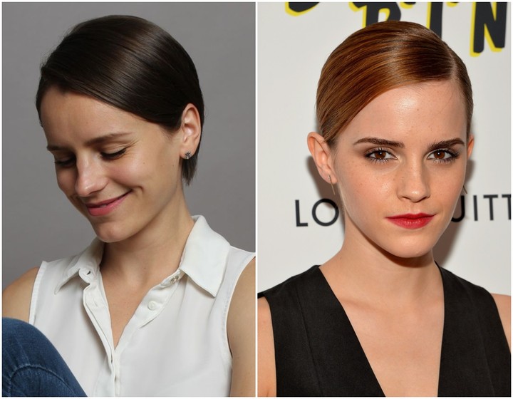 Monika Šagátová a Emma Watson